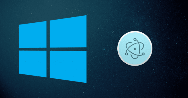 create windows installer for electron app